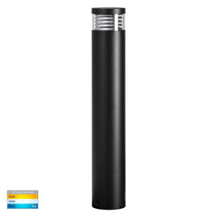 Havit Lighting Bollard Lighting Maxi 600 Black Louvred LED Lights-For-You HV1616T-BLK-240V 9350418016232