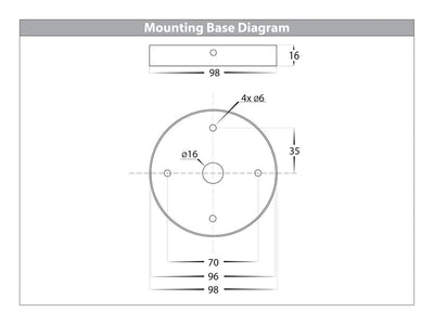 Havit Lighting Bollard Lighting Maxi 600 Black TRI Colour LED Bollard Lights Lights-For-You