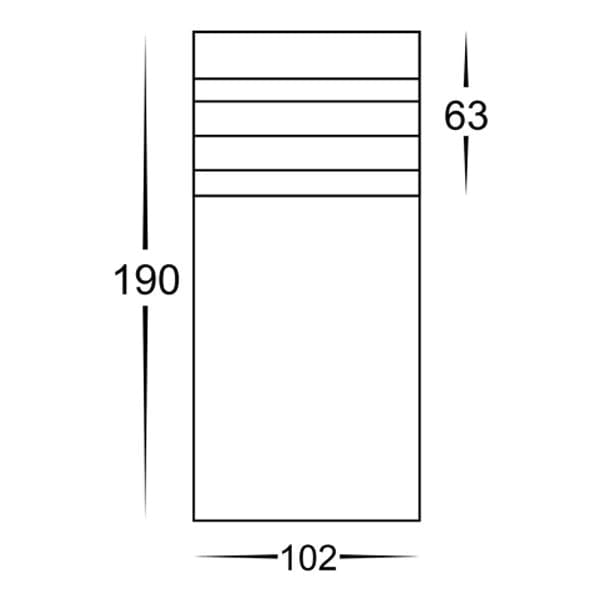 Havit Lighting Bollard Lighting Mini 316 Stainless Steel Louvred LED Lights-For-You