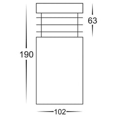 Havit Lighting Bollard Lighting Mini 316 Stainless Steel TRI Colour LED Lights-For-You