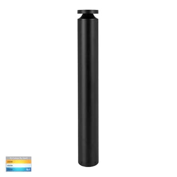 Havit Lighting Bollard Lighting Noray 970mm Black LED Bollard Light Lights-For-You HV1639T-BLK-240V 9350418027733