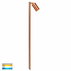 Havit Lighting Bollard Lighting Tivah Solid Copper TRI Colour Lights-For-You HV1403T-CP 9350418015723