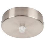 Havit Lighting Ceiling Canopy Round Canopy Satin Chrome Lights-For-You HV9705-9025-SCH-RND 9350418025234
