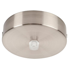 Havit Lighting Ceiling Canopy Round Canopy Satin Chrome Lights-For-You HV9705-9025-SCH-RND 9350418025234