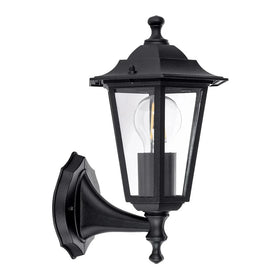 Havit Lighting Coach Light Fibra 4 Panel Coach Wall Light in Aluminium Black Havit Lighting - HV3552W-BLK Lights-For-You HV3552W-BLK
