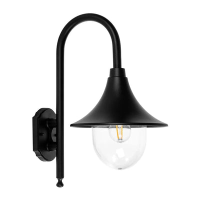 Havit Lighting Coach Light Hove LED Coach Wall Light in Black Lights-For-You HV3554W-BLK