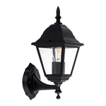 Havit Lighting Coach Light Newark 4 Panel Coach Wall Light in Aluminium Black Havit Lighting - HV3551W-BLK Lights-For-You HV3551W-BLK