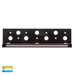 Havit Lighting Coping Light Preston Black LED Coping Light Lights-For-You HV3299T-BLK-12V