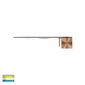 Havit Lighting Coping Light Preston Solid Brass LED Lights-For-You HV3297T-BR-12V