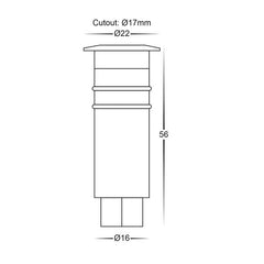 Havit Lighting Deck Lights KETT 316 Stainless Steel LED Lights-For-You HV2861C 9350418012616