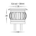 Havit Lighting Deck Lights Uton DIY Mini LED Deck Light Kit Havit Lighting - HV2827W, HV2827C Lights-For-You