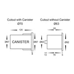 Havit Lighting Driveway Lights Viale 316 Stainless Steel TRI Colour LED Lights-For-You HV19102T 9350418016485