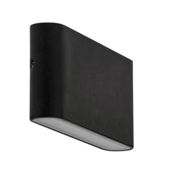 Havit Lighting Exterior Lighting HV3643T-BLK - LISSE Black Fixed Down LED Wall Light Lights-For-You
