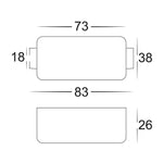Havit Lighting HV9905 - Weatherproof Junction Box Lights-For-You HV9905 ACC1229BKH10