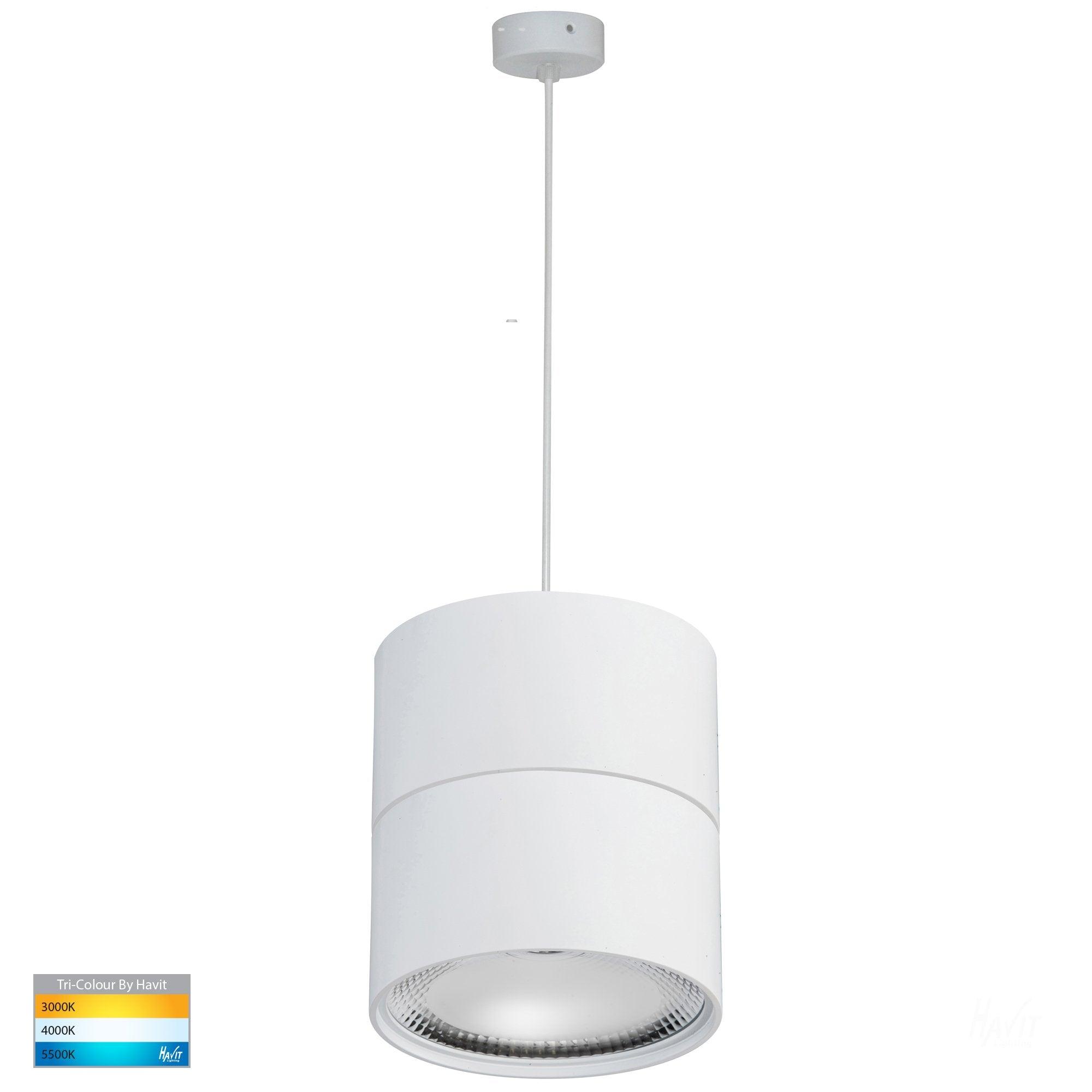 Havit Lighting Indoor Pendants Nella LED Pendant Light 18w Dimmable Lights-For-You HV5805T-WHT-P 9350418012470