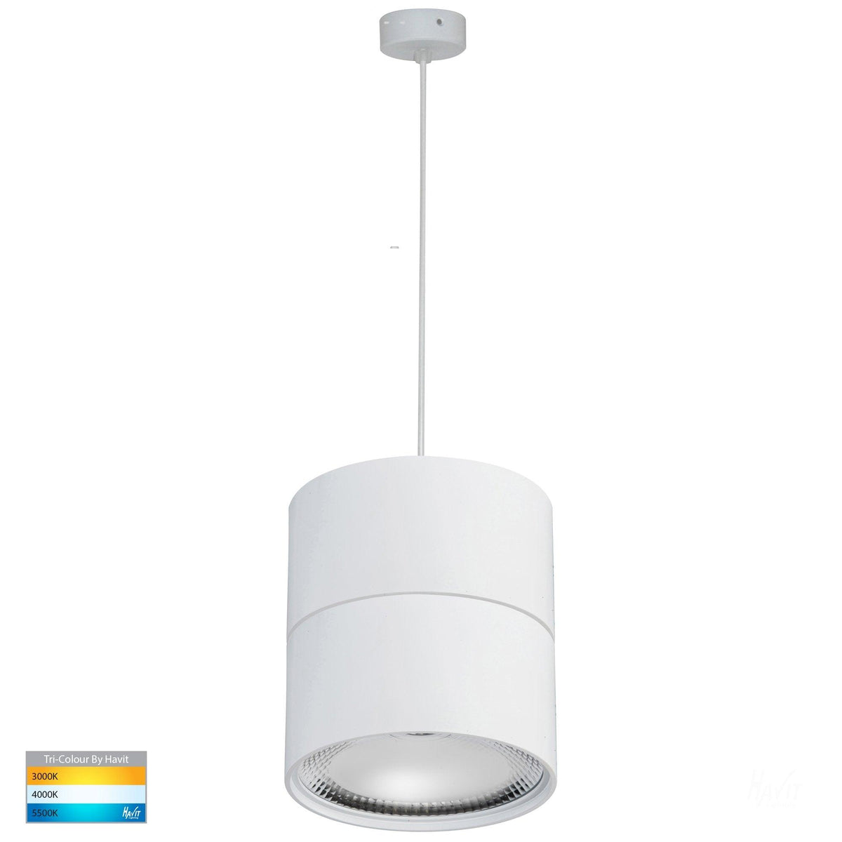 Havit Lighting Indoor Pendants Nella LED Pendant Light 18w Dimmable Lights-For-You HV5805T-WHT-P 9350418012470