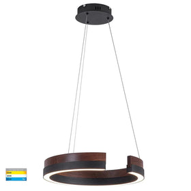 Havit Lighting Indoor Pendants Orah LED Pendant Light 600mm/800mm in Walnut & Black Lights-For-You HV6094T
