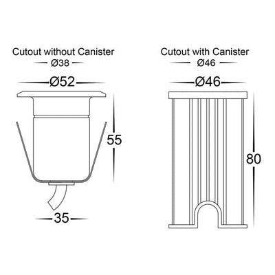 Havit Lighting Inground Lights Elite Silver Aluminium LED Deck Lights-For-You