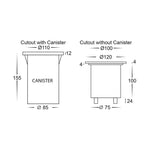 Havit Lighting Inground Lights Metro Round 316 Stainless Steel TRI Lights-For-You