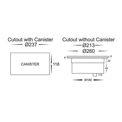 Havit Lighting Inground Lights Split 316 Stainless Steel 18w RGBW LED Lights-For-You HV1845RGBW 9350418011206