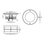 Havit Lighting Inground Lights Split 316 Stainless Steel 24w LED Lights-For-You