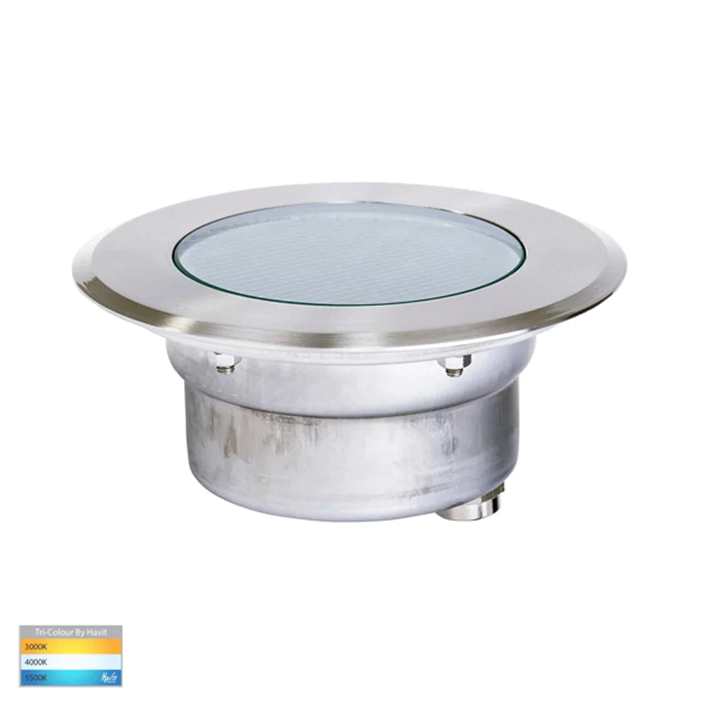 Havit Lighting Inground Lights Split 316 Stainless Steel TRI Colour 5w Lights-For-You HV1842T 9350418018618