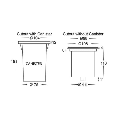 Havit Lighting Inground Lights Toldo 316 Stainless Steel Adjustable 3w Lights-For-You