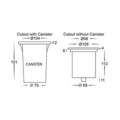 Havit Lighting Inground Lights Toldo 316 Stainless Steel Adjustable 3w Lights-For-You