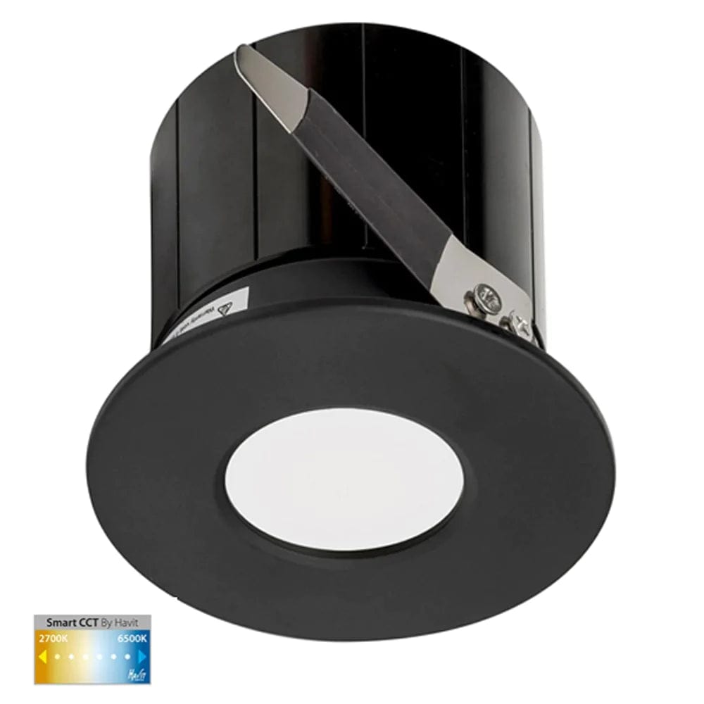 Havit Lighting LED Downlights 70mm Prime Wifi LED Downlight 12w Lights-For-You HV5511CCT-BLK 9350418026729