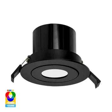 Havit Lighting LED Downlights 90mm Prime Wifi LED Downlight 12w Lights-For-You HV5512RGBCW-BLK 9350418026781