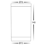 Havit Lighting LED Downlights Lexan Black 9in1 Surface Mounted Lights-For-You