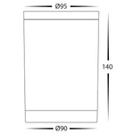 Havit Lighting LED Downlights Lexan Black 9in1 Surface Mounted Lights-For-You