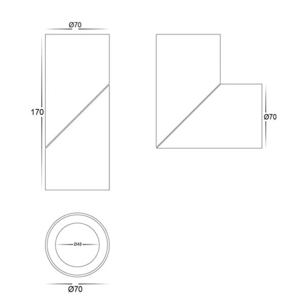 Havit Lighting LED Downlights Nella 12w Surface Mounted Rotatable Lights-For-You