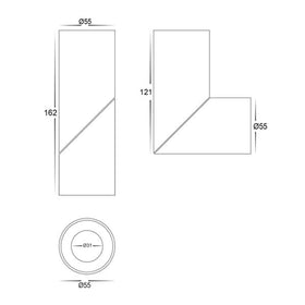 Havit Lighting LED Downlights Nella 7w Surface Mounted Rotatable Lights-For-You