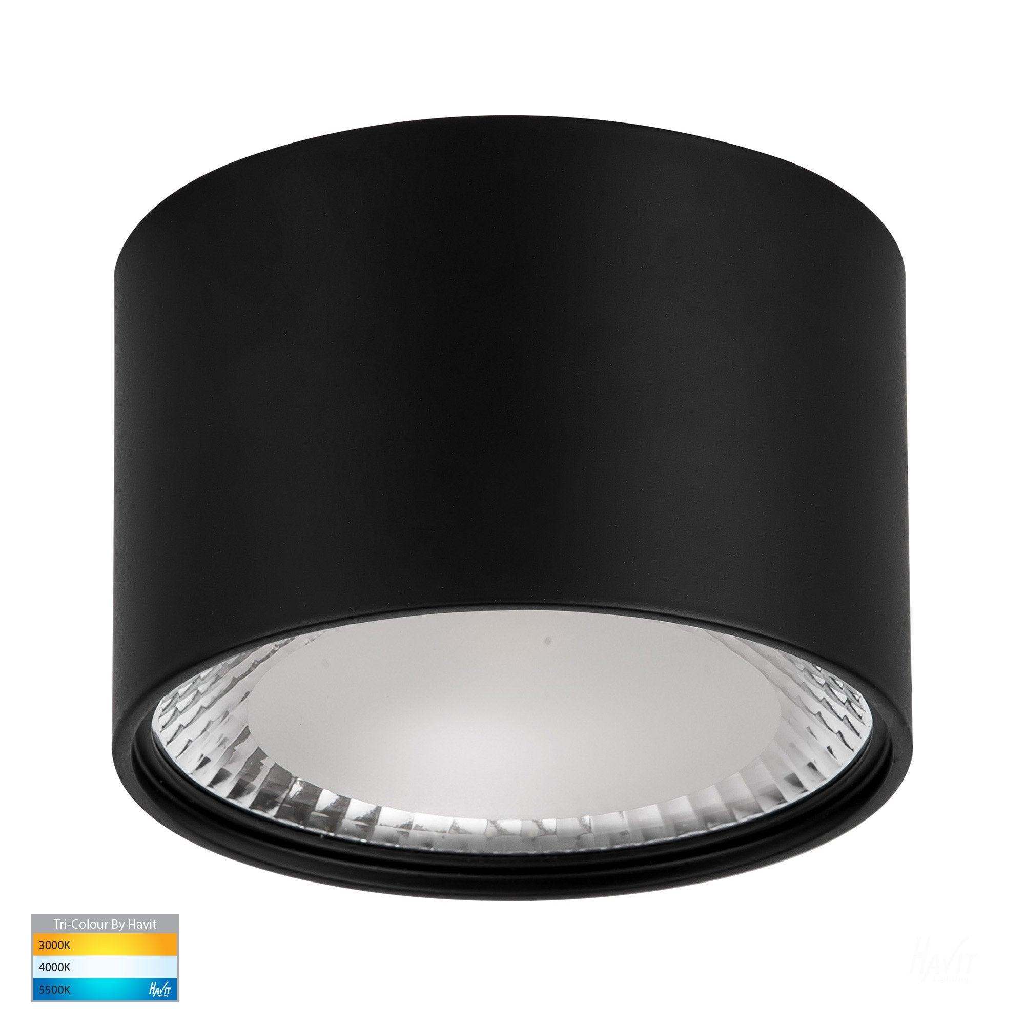 Havit Lighting LED Downlights Nella Black 12w Surface Mounted LED Lights-For-You HV5803T-BLK 9350418011879