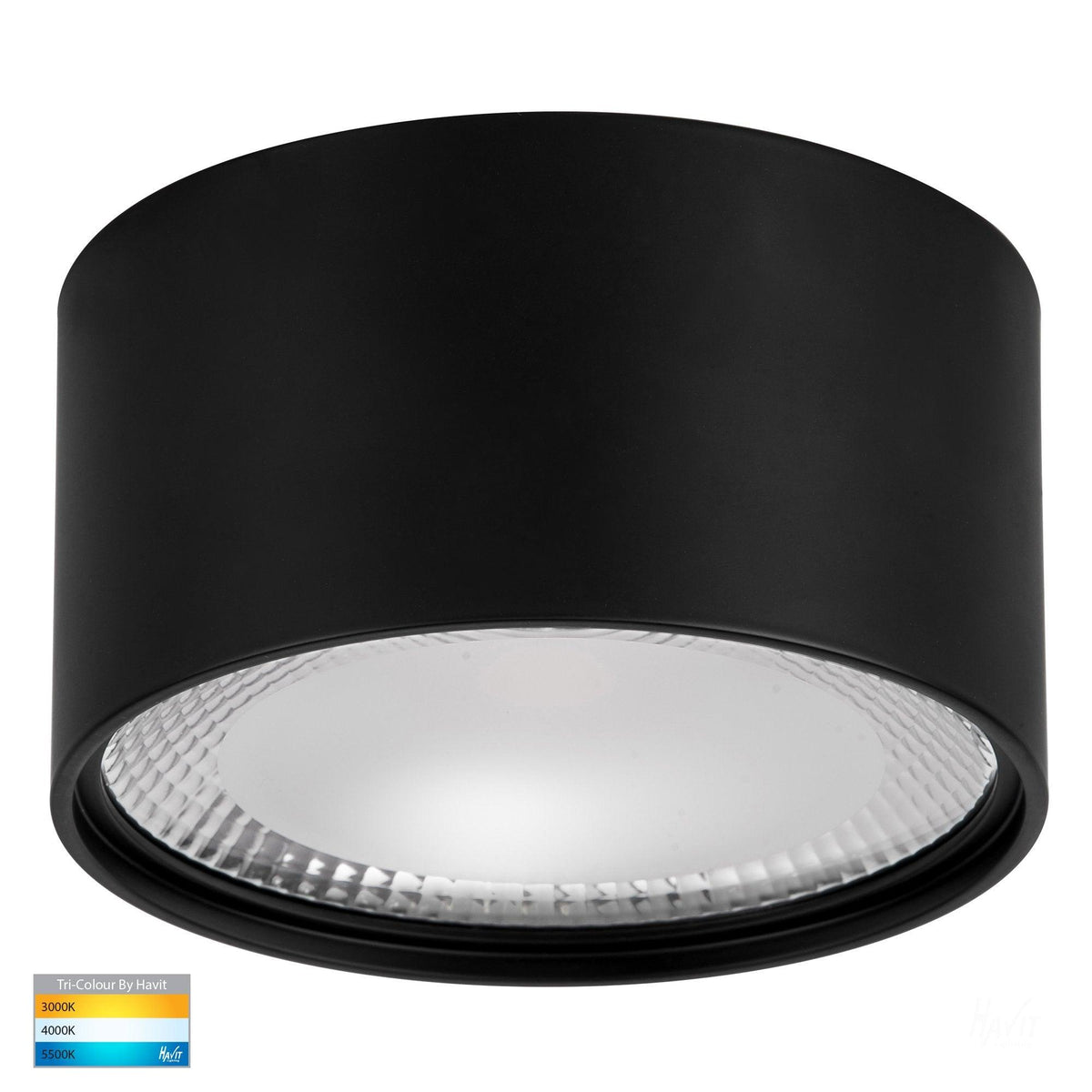 Havit Lighting LED Downlights Nella Black 18w Surface Mounted LED Lights-For-You HV5805T-BLK 9350418011893