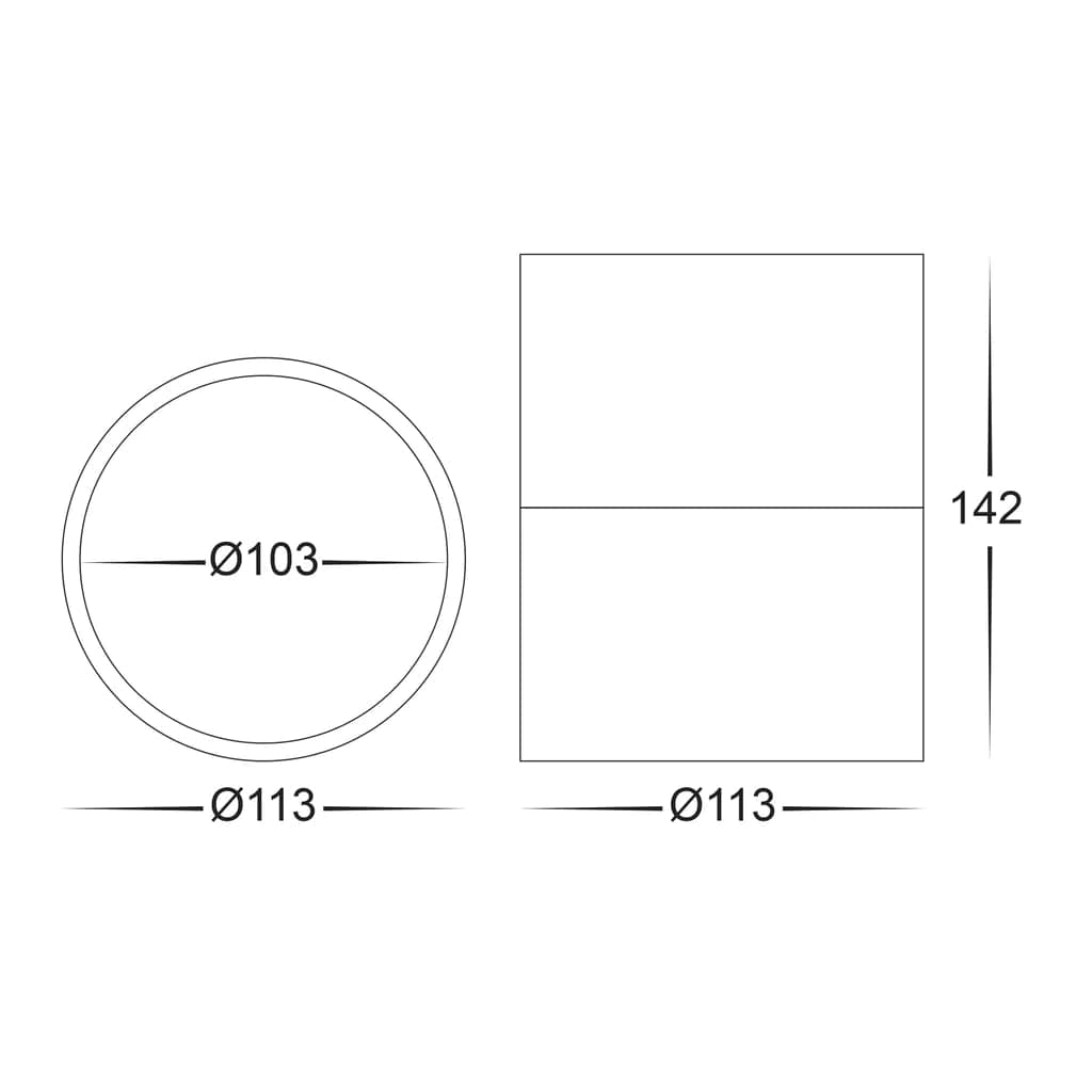 Havit Lighting LED Downlights Nella White 12w Surface Mounted LED Downlight Lights-For-You