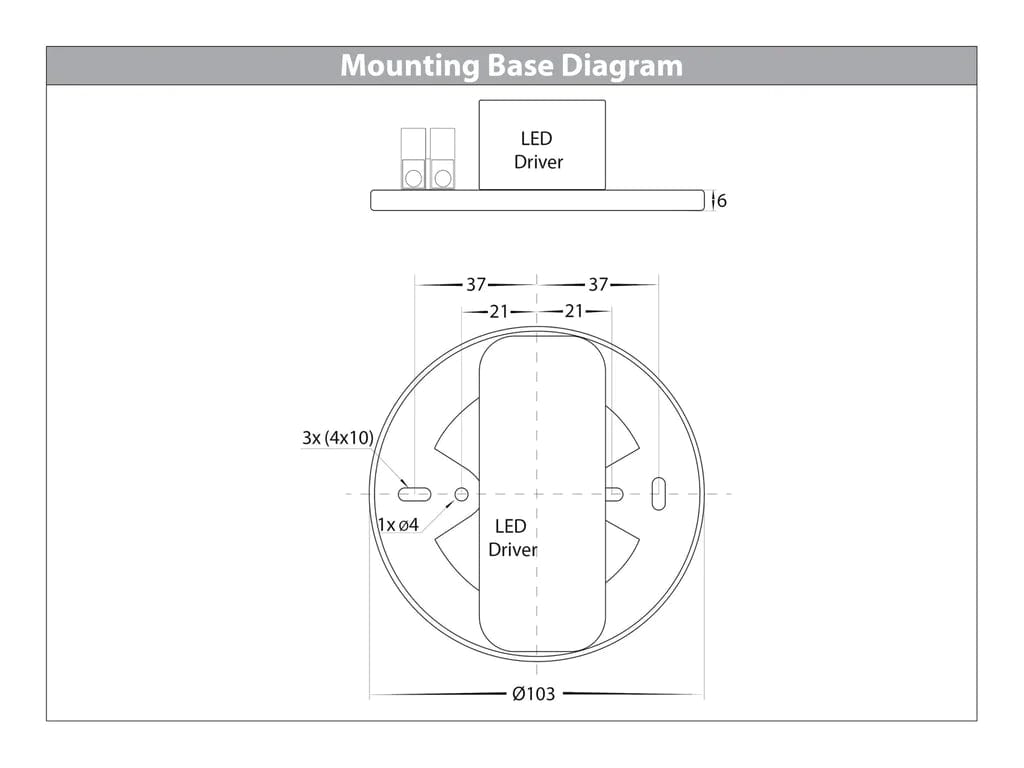 Havit Lighting LED Downlights Nella White 12w Surface Mounted LED Downlight Lights-For-You