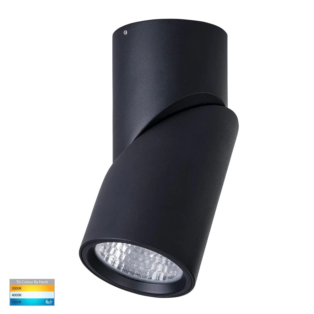 Havit Lighting LED Downlights Nella White 18w Surface Mounted Lights-For-You HV5824T-BLK 9350418017826