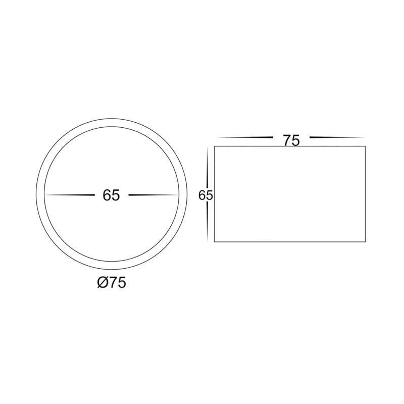 Havit Lighting LED Downlights Nella White 7w Surface Mounted Lights-For-You