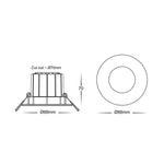 Havit Lighting LED Downlights Prime Black Fixed LED Downlight Lights-For-You