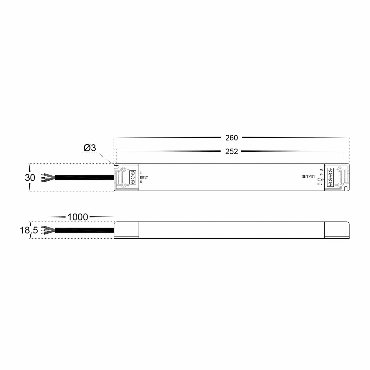 Havit Lighting LED Drivers 30W Triac in 1 Dimmable LED Driver Lights-For-You