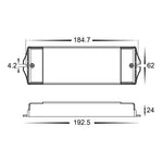 Havit Lighting LED Drivers 60w Dali Push Dim LED Driver in White Lights-For-You