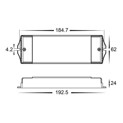 Havit Lighting LED Drivers 60w Dali Push Dim LED Driver in White Lights-For-You
