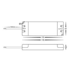 Havit Lighting LED Drivers 60W Indoor Dimmable LED Driver Lights-For-You