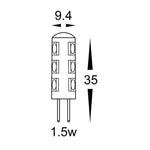 Havit Lighting LED Globes 1.5w G4 12v DC LED Bi Pin Glob Lights-For-You