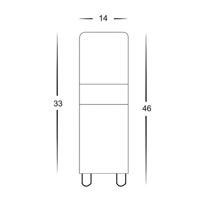 Havit Lighting LED Globes 2w G9 LED Globe Lights-For-You