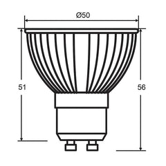 Havit Lighting LED Globes HV9555 - 5w GU10 LED Globe with beautiful design by Havit Lighting Lights-For-You HV9555C 9350418007483