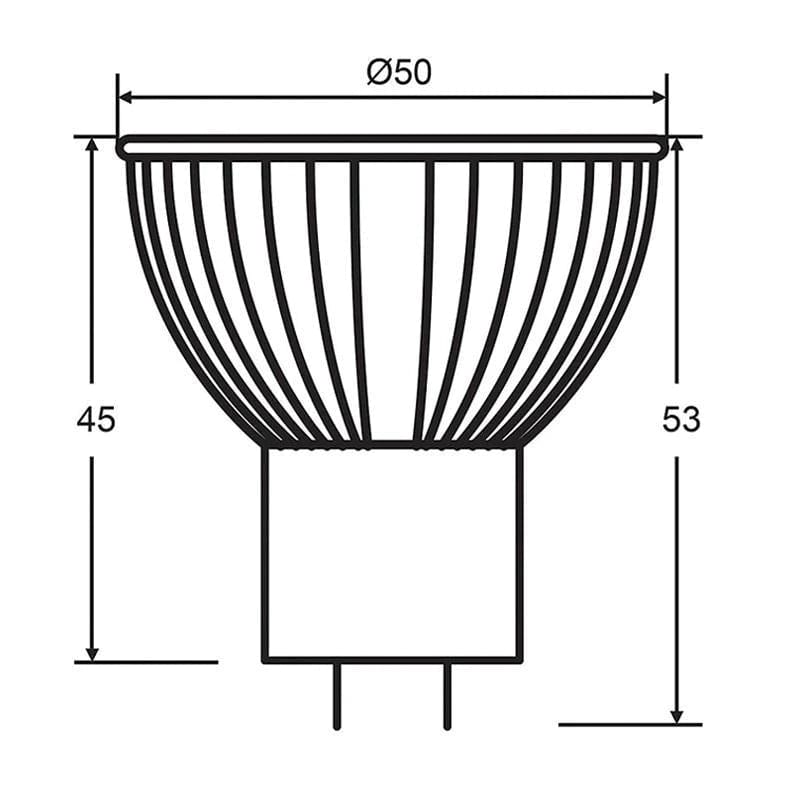 Havit Lighting LED Globes HV9557 - 5w 12v DC MR16 LED Globe by Havit Lighting Lights-For-You