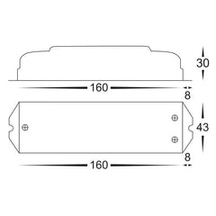 Havit Lighting LED Strip Controllers 0-1/10V LED Strip Controller Lights-For-You HV9106-LT-701-12A 9350418001511